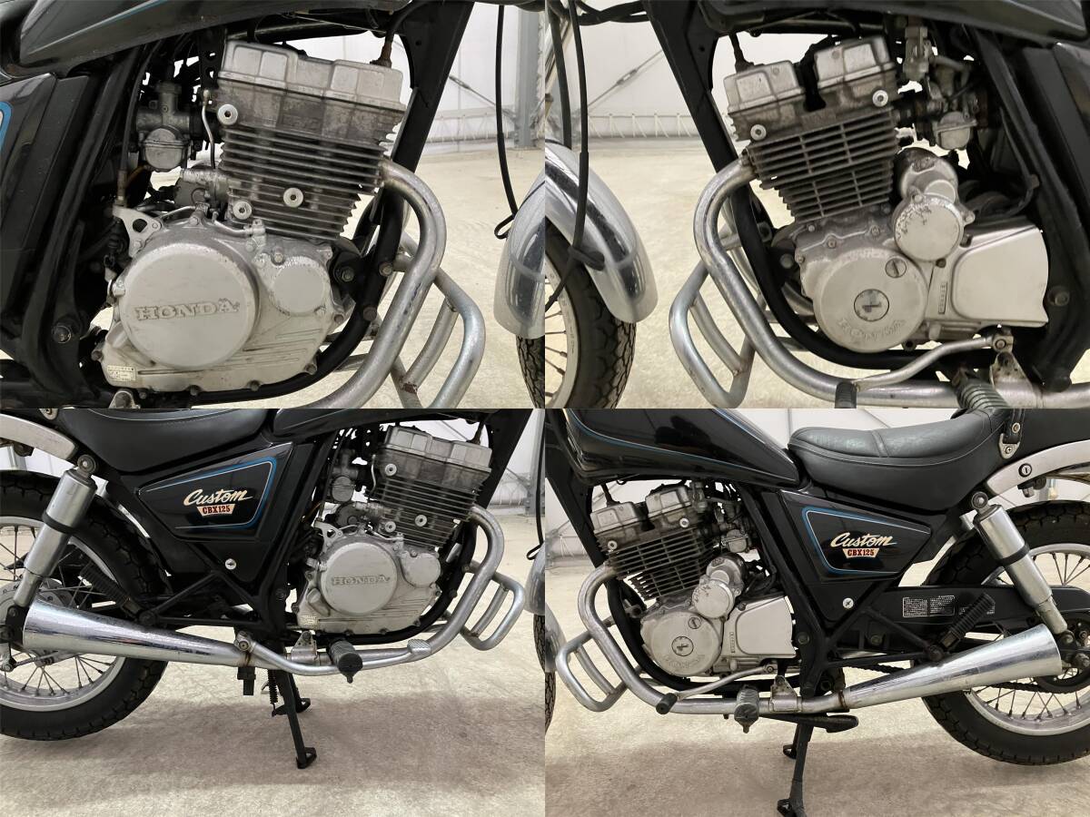 ホンダ HONDA CBX125 カスタム JC12 125cc 可動品 ナンバー返納済み 直接引取り限定の画像7