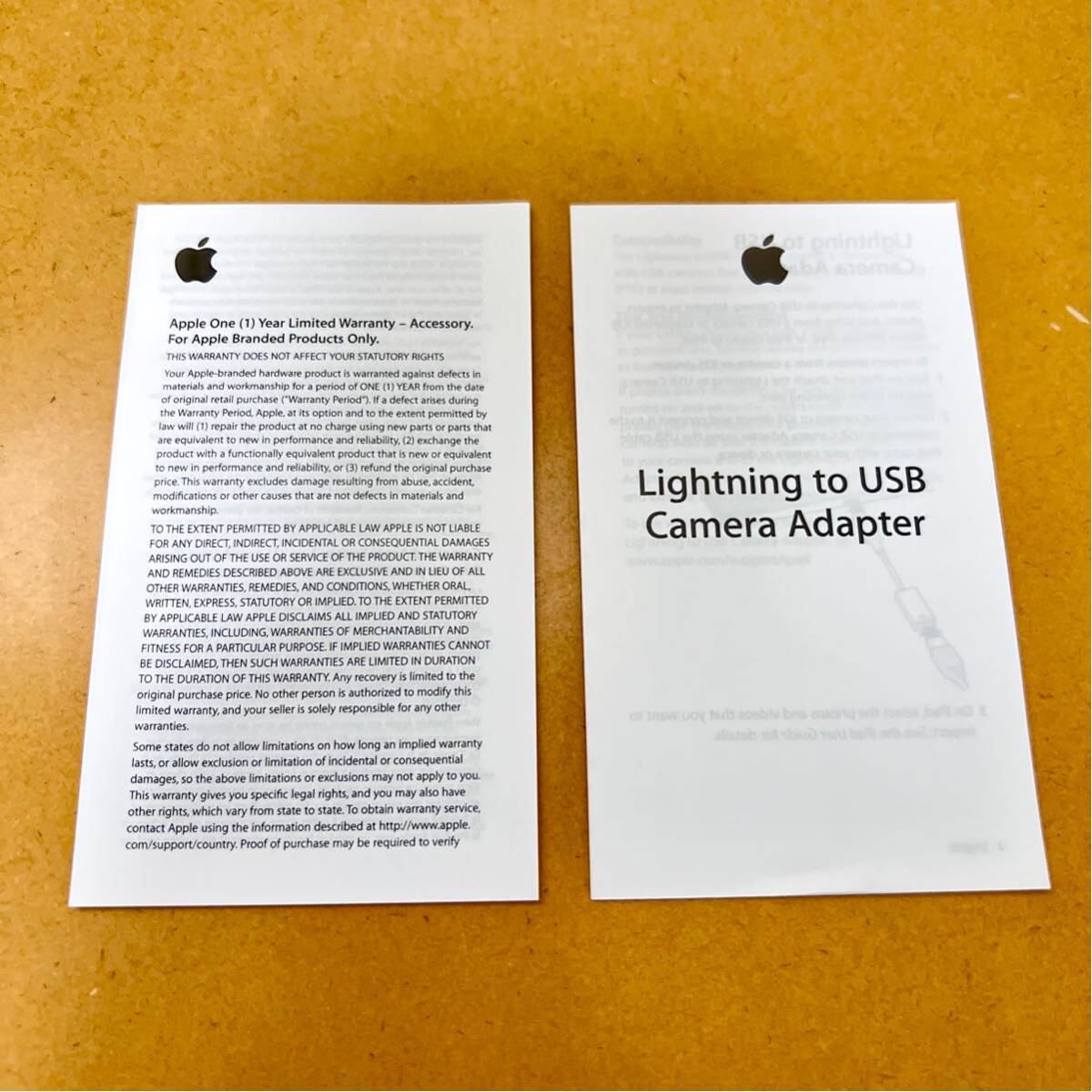 *Apple original * Lightning to USB Camera Adapter MD821ZM/A Apple lightning camera adaptor 