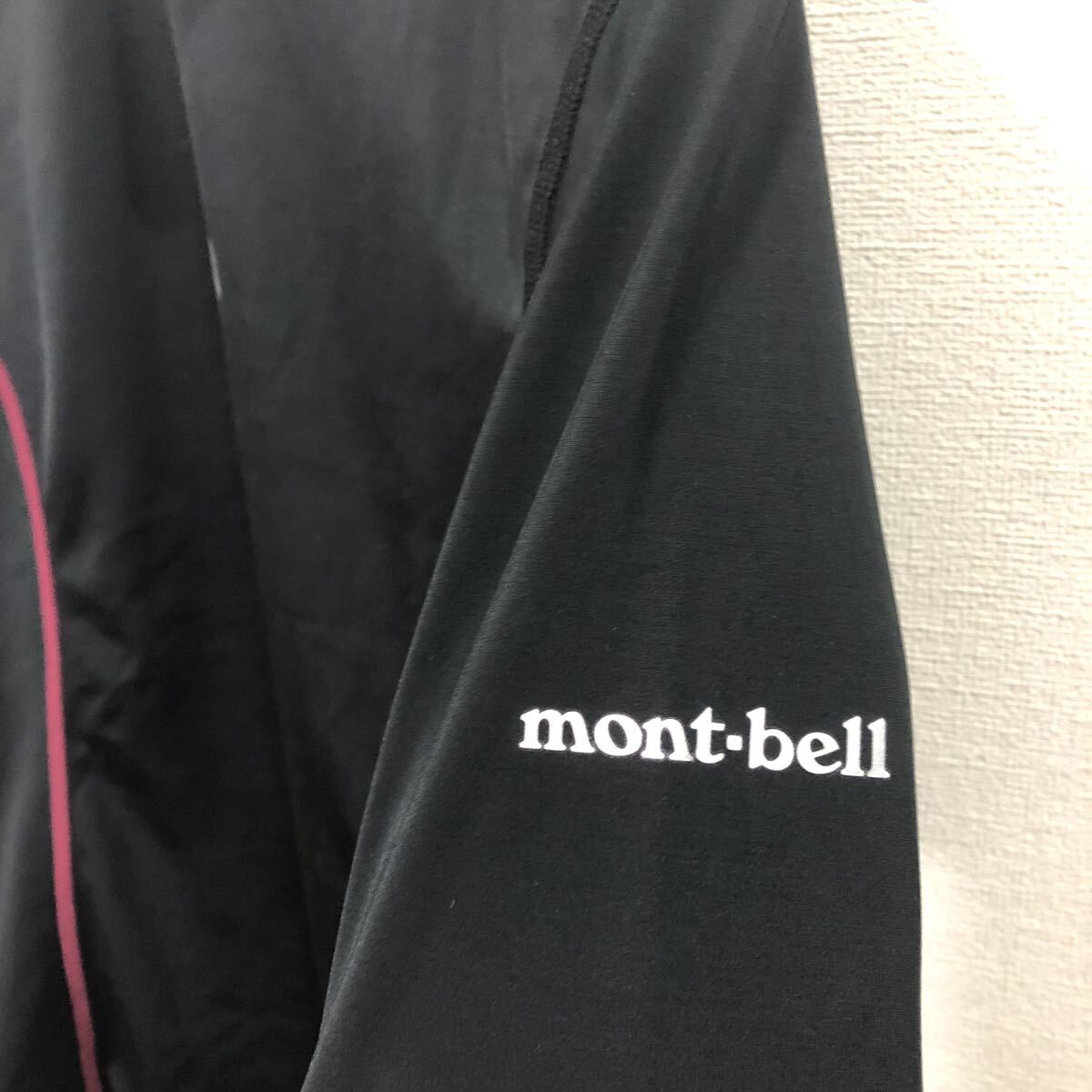 ★モンベル mont-bell アクアボディ ロングスリーブシャツ レディース ラッシュガード 長袖 Mサイズ 1127342の画像4