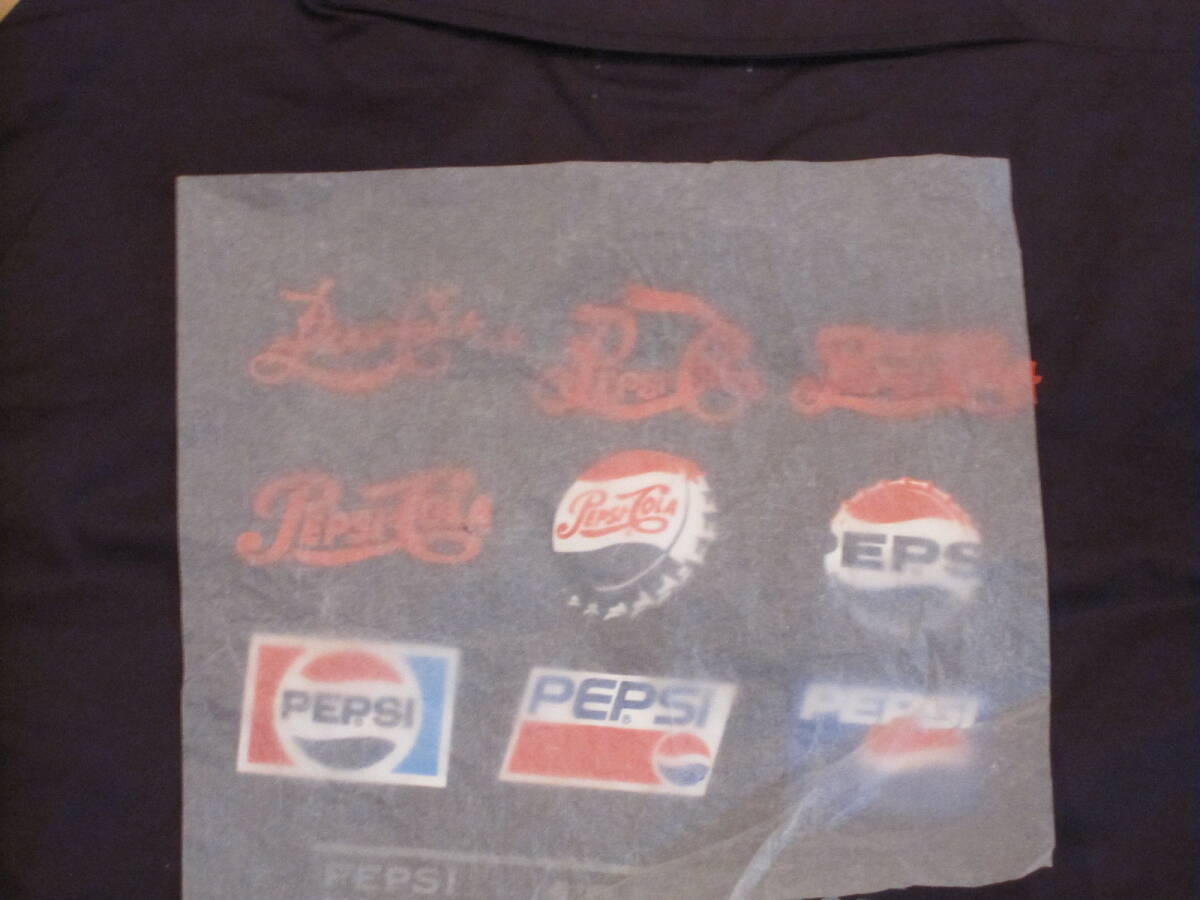  PEPSI HISTORY 1988-2005 ロゴ サントリーオリジナルデザイン シャツジャケット。の画像3