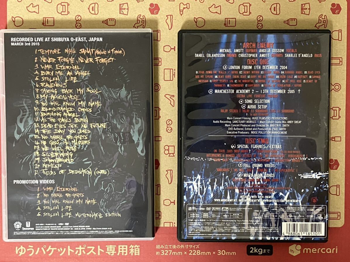 送料無料 ARCH ENEMY WAR ETERNAL TOUR：TOKYO SACRIFICE DVD おまけ付き_画像5
