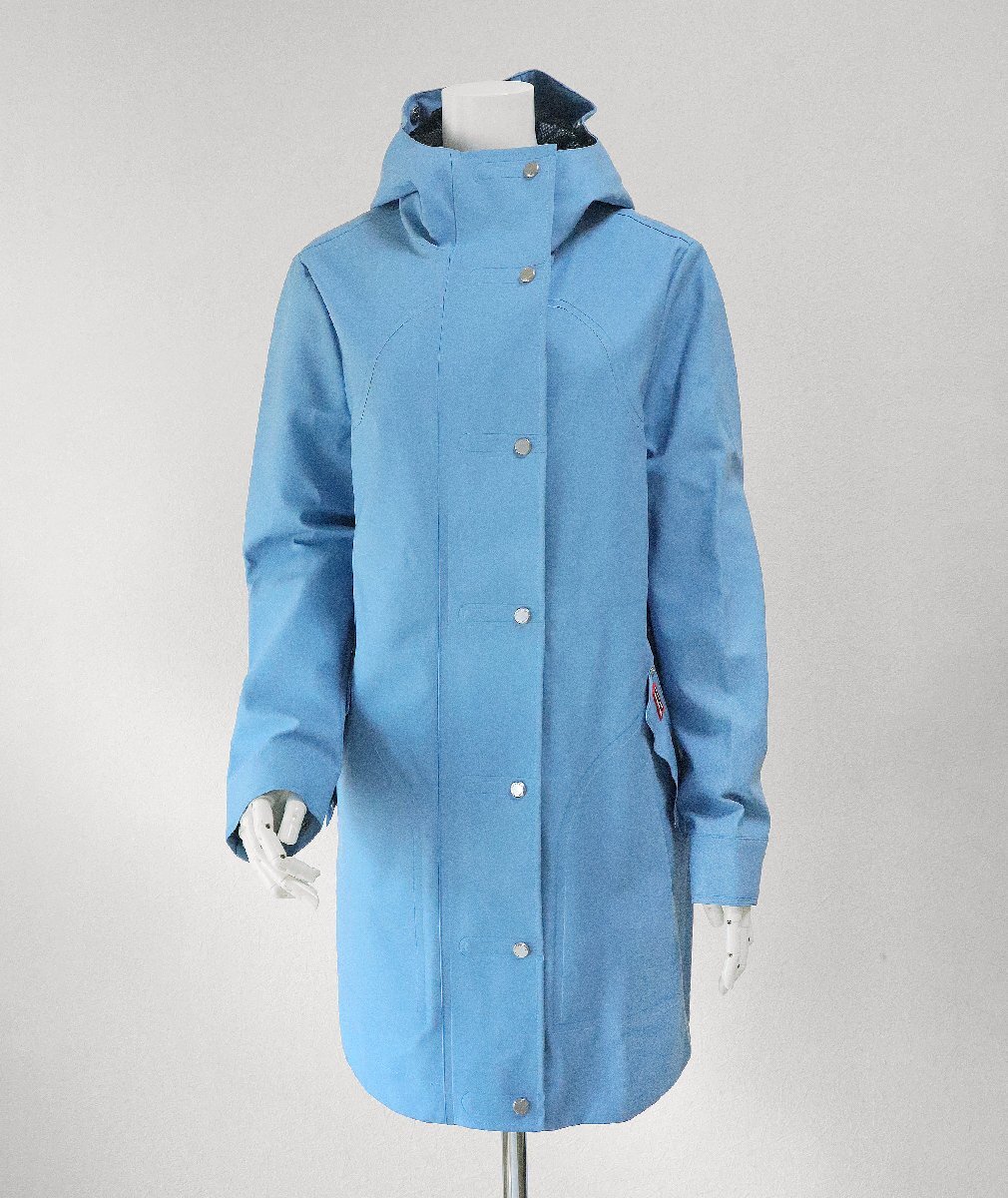 HUNTER * complete waterproof raincoat pale blue S size *W ORI R RUB HUNTING COAT* regular price 4.2 ten thousand jpy rainwear Kappa Hunter *HA16