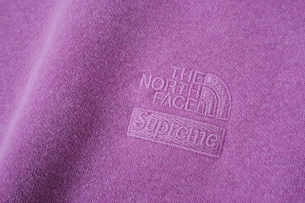 SUPREME ◆ 21SS The North Face Pigment Printed Crewneck Sサイズ ピンク スウェット トレーナー シュプリーム ノースフェイス ◆HA12_画像3