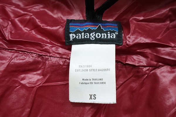 Patagonia ◆ ダスパーカ バイカラー レッド 赤 XSサイズ (袋付き) DAS 中綿 ブルゾン ジャケット パタゴニア ◆6/ZZ1の画像8
