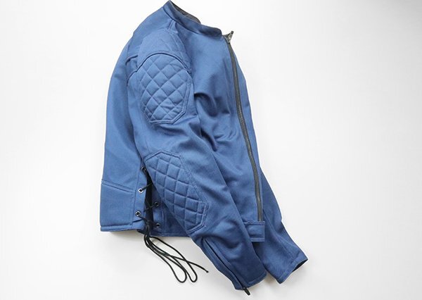 KADOYA カドヤ ◆ サマー メッシュジャケット VLM-3 パテッド ライディングジャケット LL ブルー ウ246 ◆G043の画像3