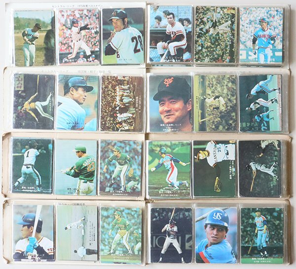 【1円～】70年代 プロ野球カード 約650枚 ＋ アルバム9冊 *大量セット* 巨人 阪神 阪急 広島 大洋 当時物 年代物 昭和 まとめ売り ◆1/Z-7の画像4