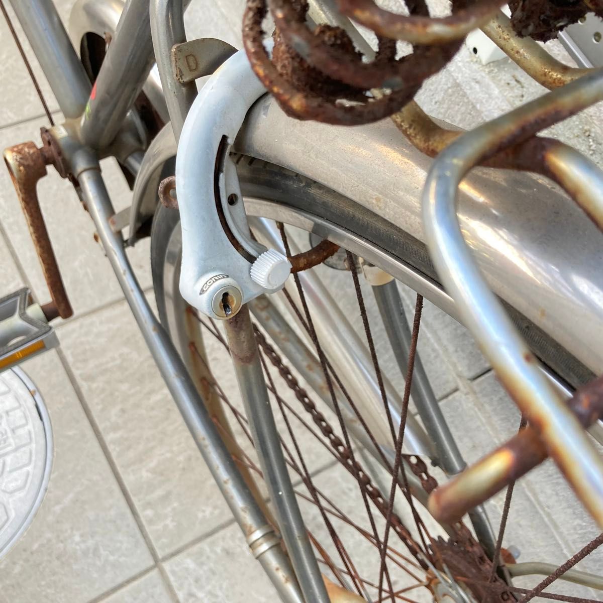 超希少 レトロ 日本製 自転車 MADE IN JAPAN ロッドブレーキ 超希少 レトロ 日本製 自転車 MADE IN JAPAN ロッドブレーキ