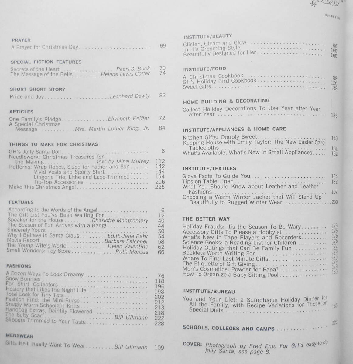 洋書雑誌　グッド・ハウスキーピング/GOOD HOUSEKEEPING　1968年12月Vol.167　a_画像2
