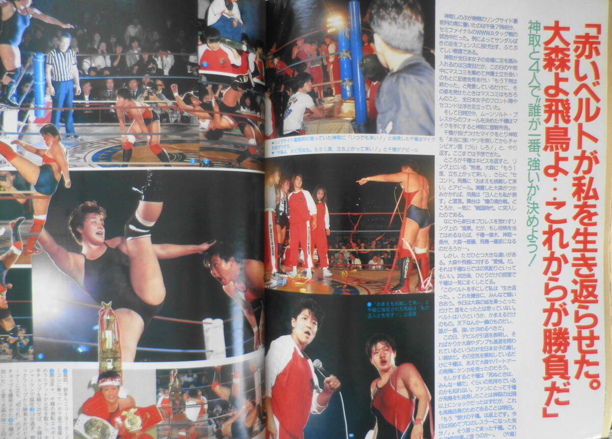  weekly Professional Wrestling Showa era 62 year 11 month 10 day No.230 Japan * Professional Wrestling ...! Baseball * magazine h