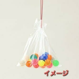 ■新品&未使用■金魚袋 スーパーボールすくい袋 お祭り 縁日 イベント サイズ厚み0.025×140×200㎜ 500枚の画像2