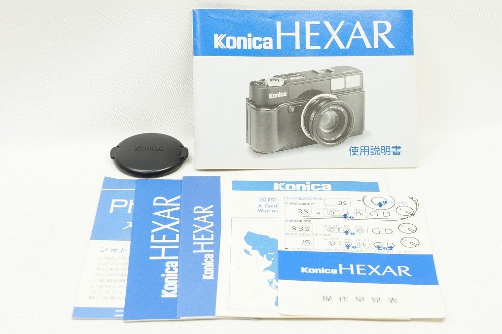 【適格請求書発行】ジャンク品 Konica コニカ HEXAR AF レンジファインダー 35mmコンパクトフィルムカメラ【アルプスカメラ】240324f_画像8
