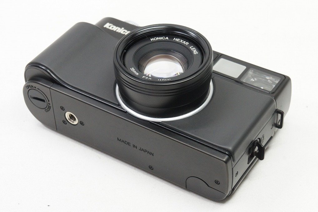 【適格請求書発行】ジャンク品 Konica コニカ HEXAR AF レンジファインダー 35mmコンパクトフィルムカメラ【アルプスカメラ】240324f_画像4