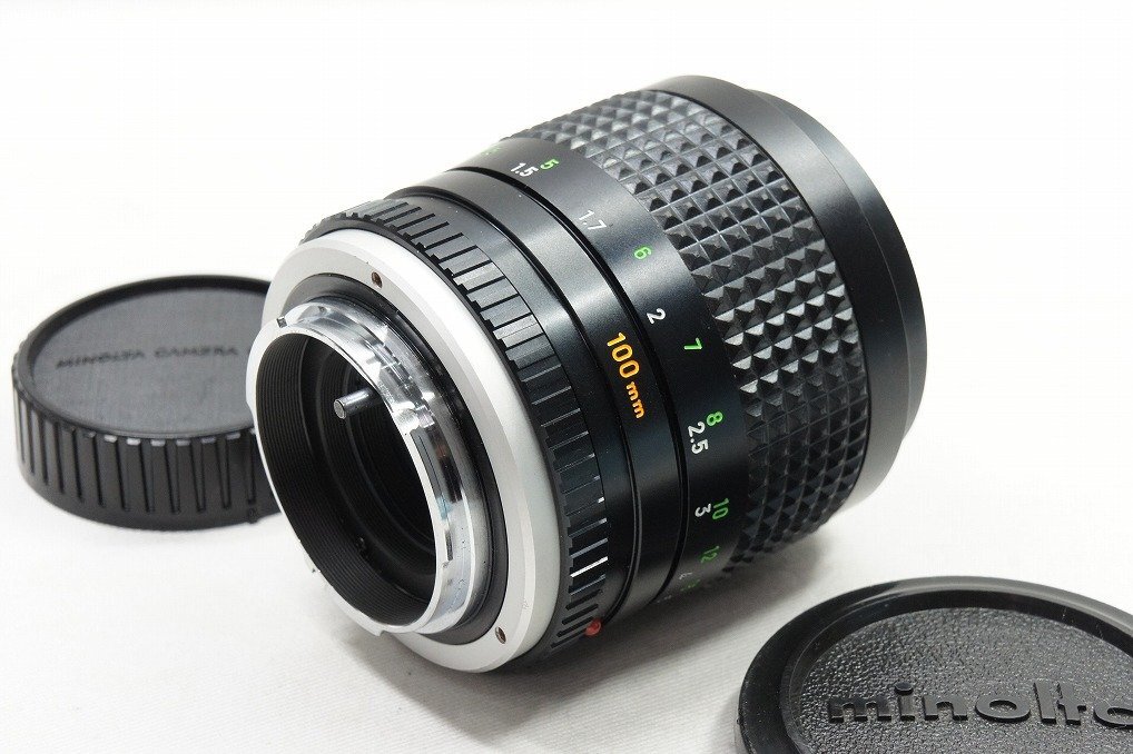 【適格請求書発行】訳あり品 MINOLTA ミノルタ MC TELE ROKKOR 100mm F2.5 SRマウント MF【アルプスカメラ】240320bの画像3