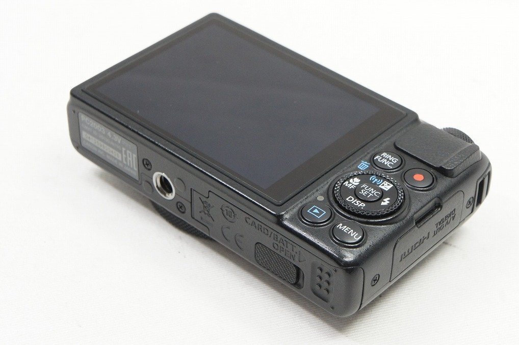 【適格請求書発行】Canon キヤノン PowerShot S120 コンパクトデジタルカメラ ブラック【アルプスカメラ】240401eの画像5
