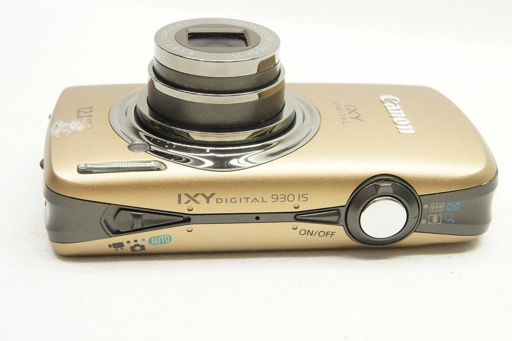 【適格請求書発行】訳あり品 Canon キヤノン IXY DIGITAL 930 IS コンパクトデジタルカメラ ブラウン【アルプスカメラ】240313fの画像3