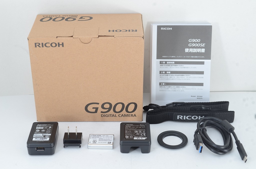 [.. заявление выпуск ] новый товар класс RICOH Ricoh G900 компактный цифровой фотоаппарат белый оригинальная коробка есть [ Alps камера ]240414b