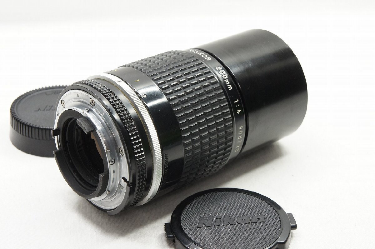 【アルプスカメラ】訳あり品 Nikon ニコン Ai-S Nikkor 200mm F4 単焦点レンズ 230529aeの画像3