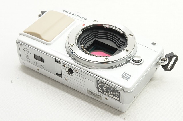 【適格請求書発行】美品 OLYMPUS オリンパス PEN Mini E-PM2 ボディ ミラーレス一眼カメラ ホワイト【アルプスカメラ】240414g_画像4