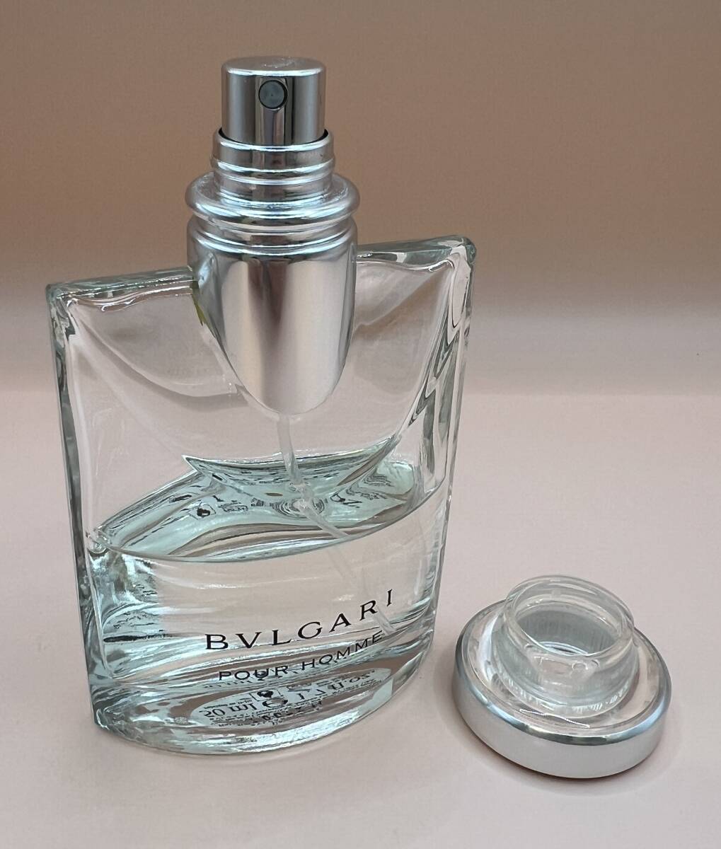 ☆香水☆BVLGARI ブルガリ プールオム オードトワレ 2本セット 100ml（残量約7割） 50ml（残量約5割） フレグランス L3362の画像5