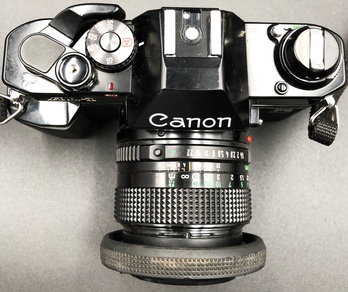 CANON AL-1 + CANON LENS FD 50mm 1:1.4 一眼レフ カメラ & レンズ フィルム カメラ キャノン 現状渡し C307_画像5