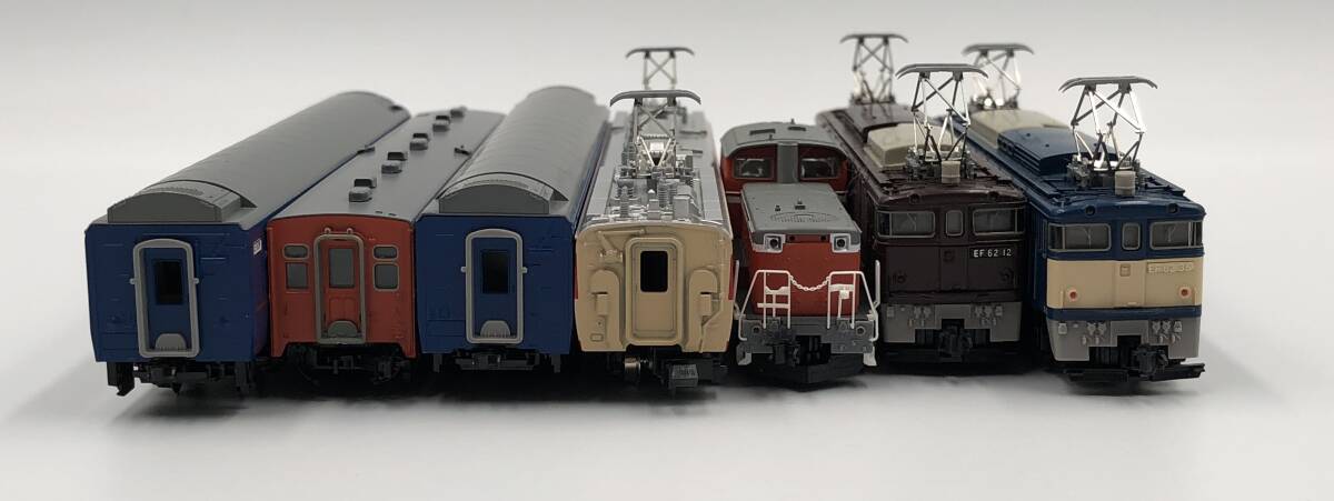 TOMIX 7両セット 2102・2182・2212・2309・2444・2505・9519 電気機関車 ディーゼル機関車 客車 鉄道模型 トミックス LC2853-33の画像3