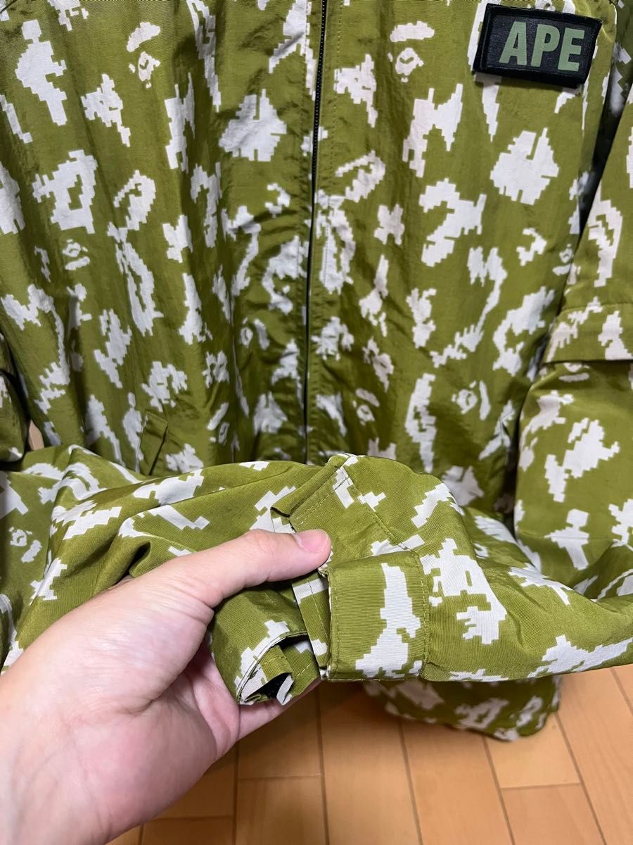 初期 90s A BATHING APE レインジャケット デジカモ|Yahoo 初期 90s A BATHING APE レインジャケット デジカモ|Yahoo