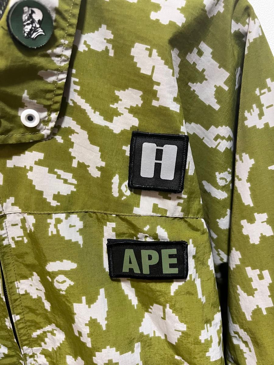 初期 90s A BATHING APE レインジャケット デジカモ|Yahoo 初期 90s A BATHING APE レインジャケット デジカモ|Yahoo