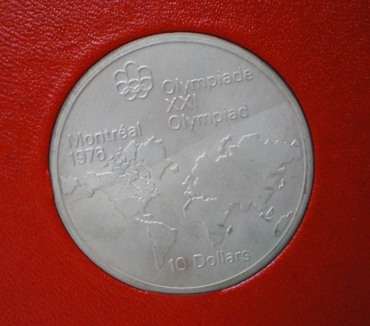 記念硬貨 1976 カナダオリンピック記念硬貨 記念銀貨 10ドル コイン 5ドルの画像4