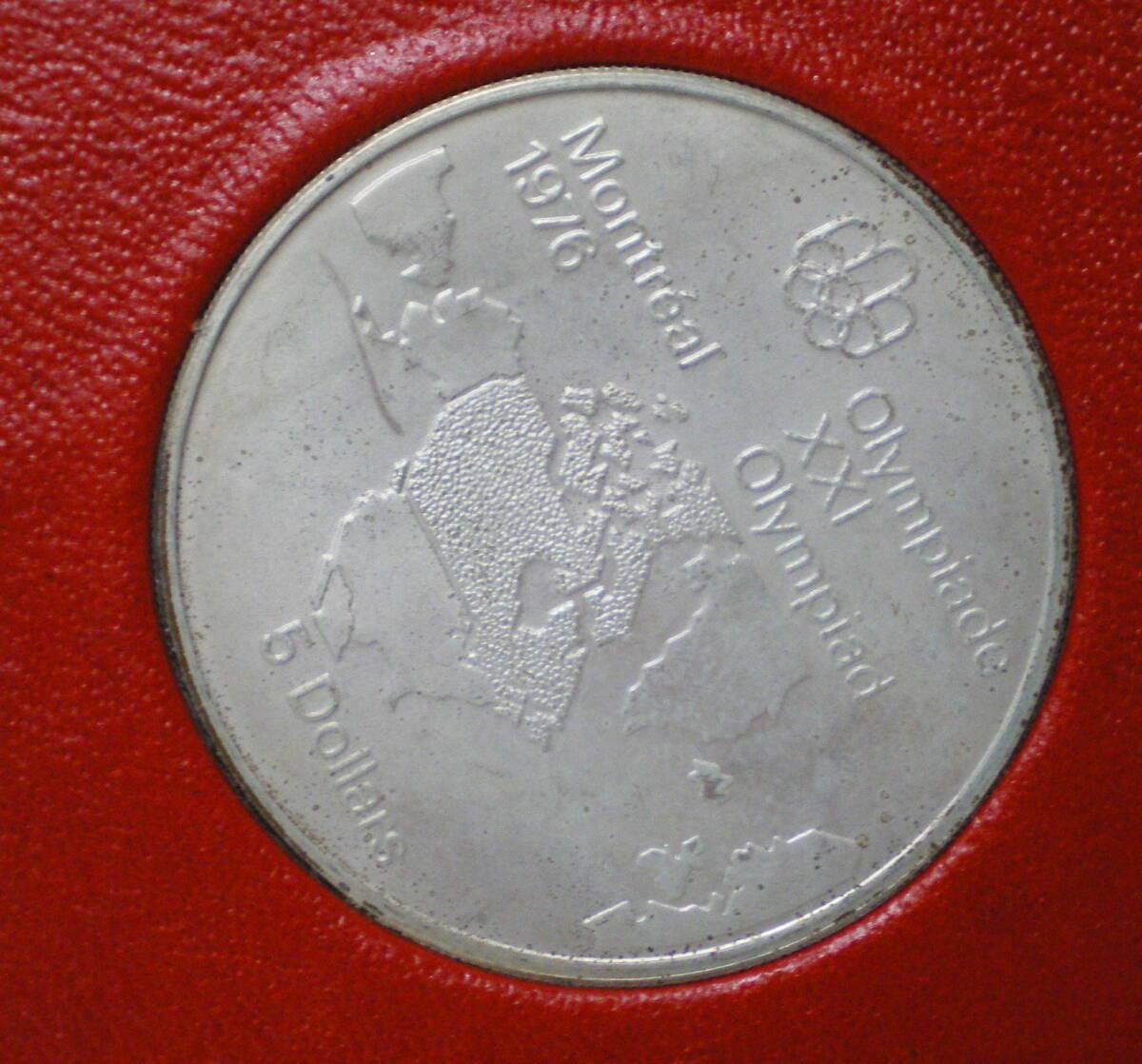 記念硬貨 1976 カナダオリンピック記念硬貨 記念銀貨 10ドル コイン 5ドルの画像6