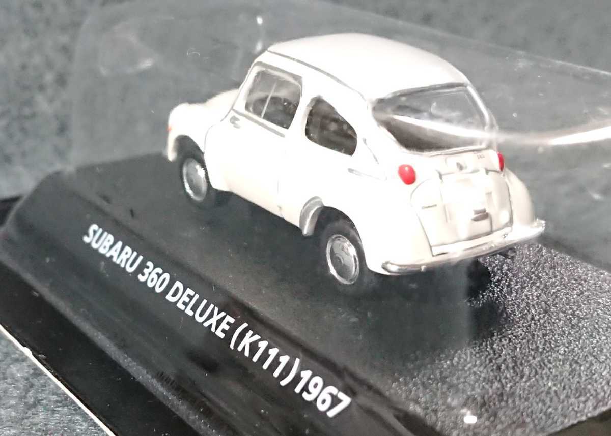 1/64 スバル 360 デラックス K111 1967 クリーム/ホワイト 絶版名車コレクション4 コナミの画像4