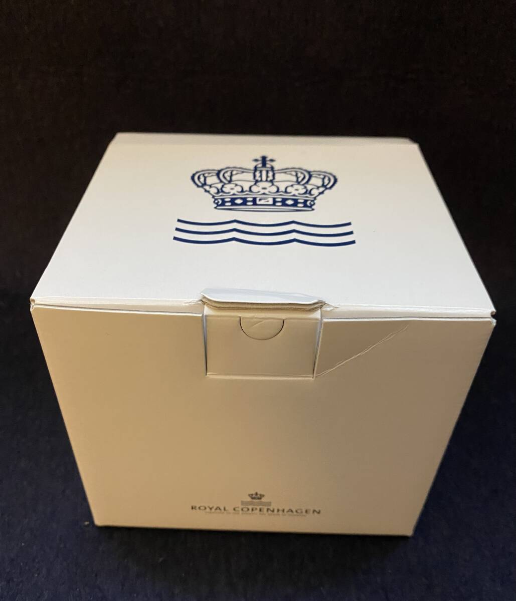 西洋陶磁 ROYAL COPENHAGEN  ロイヤルコペンハーゲン イニシャルマグＭ 化粧箱付 ブルーフルーテッド 食器 ティーカップの画像8