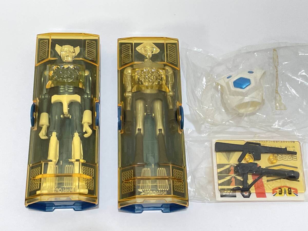 ミクロマン プロトタイプヘッド M-115 ベン M-125 モーガン フィギュア王限定 MICROMAN prototype head BEN MORGUN の画像2