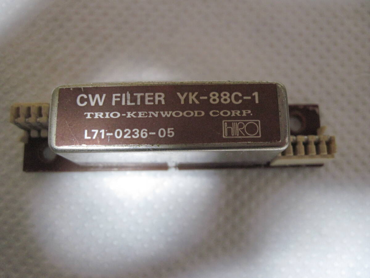 KENWOOD YK-88C-1 CW filter 