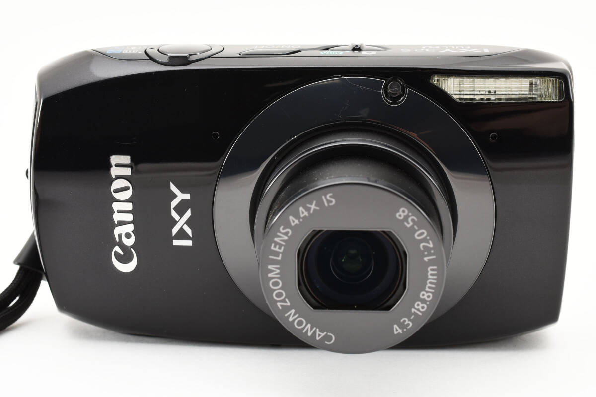 ★美品★Canon キャノン キヤノン IXY 32S ブラック 黒 デジタルカメラ バッテリー 充電器#e0433の画像3