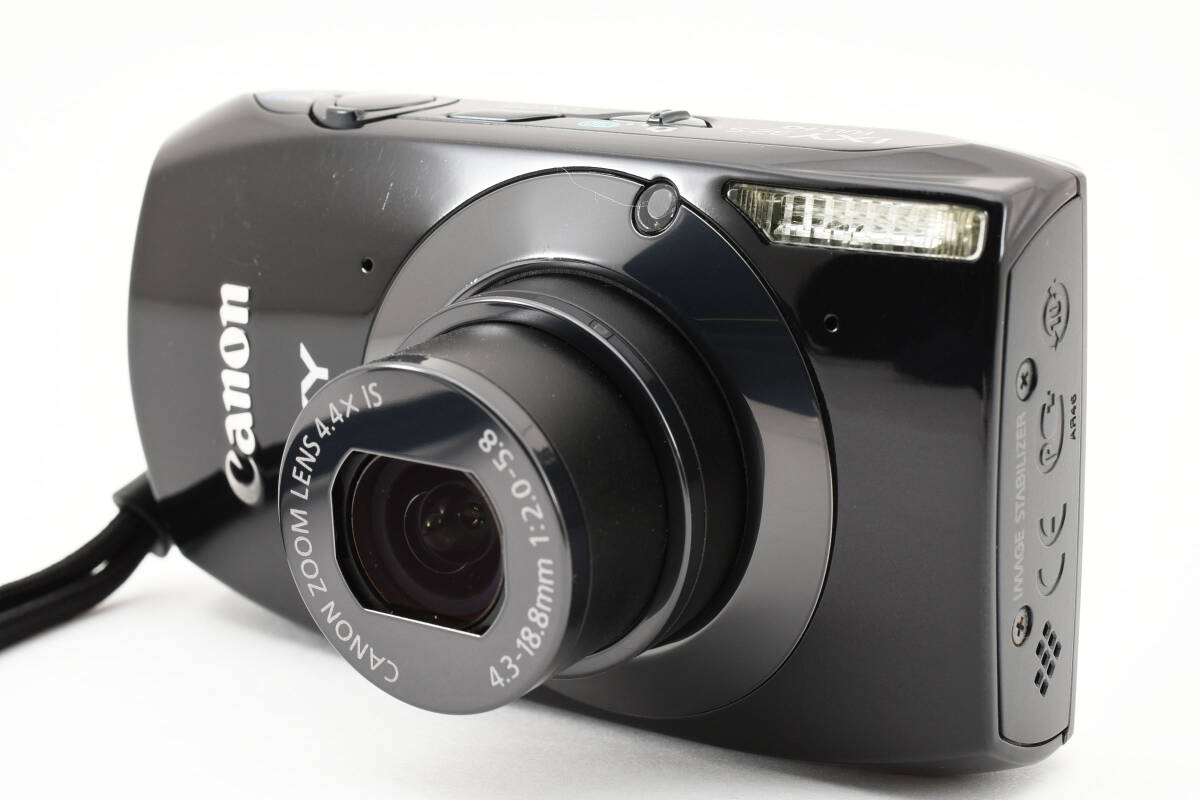 ★美品★Canon キャノン キヤノン IXY 32S ブラック 黒 デジタルカメラ バッテリー 充電器#e0433の画像2