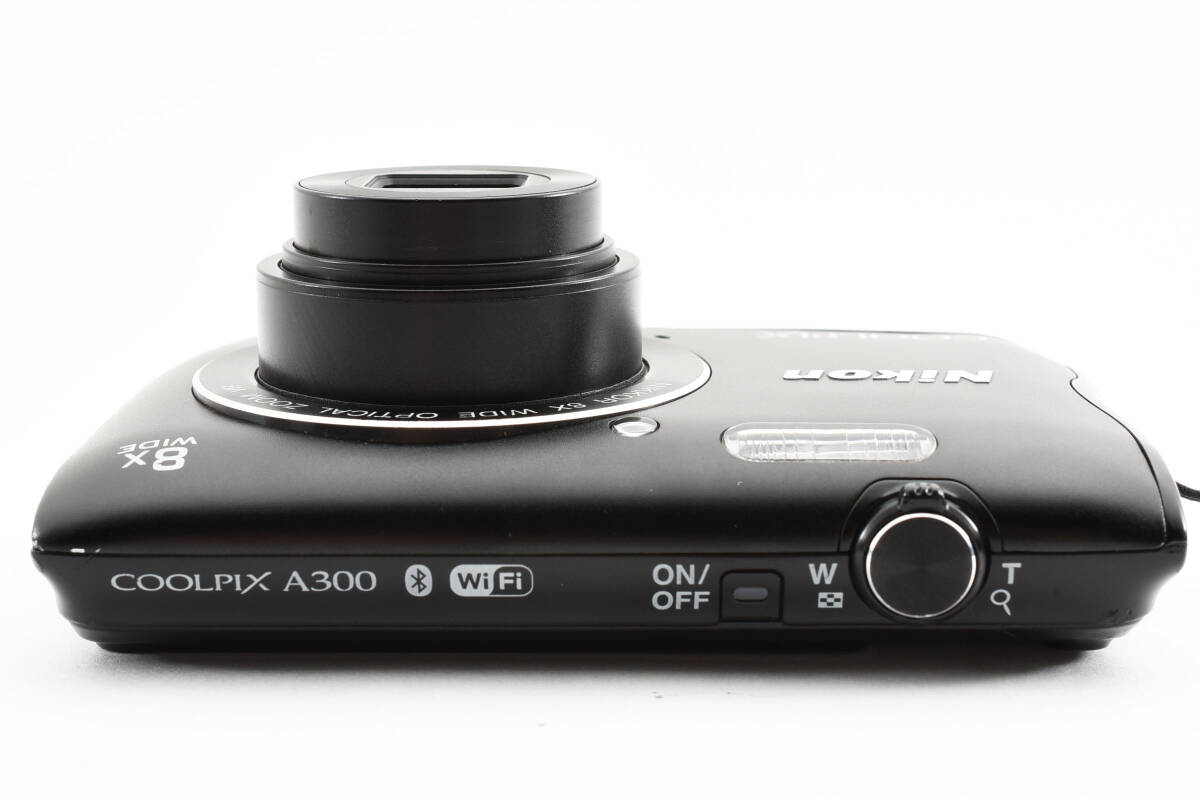 ★現状品★Nikon ニコン COOLPIX A300 黒 ブラック コンパクトデジタルカメラ バッテリー#e0458_画像5