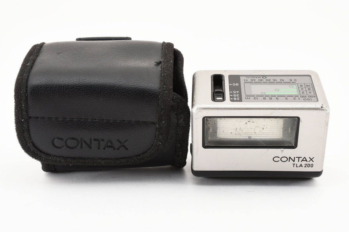 * electrification verification settled *CONTAX Contax TLA200 strobo flash case #e0510