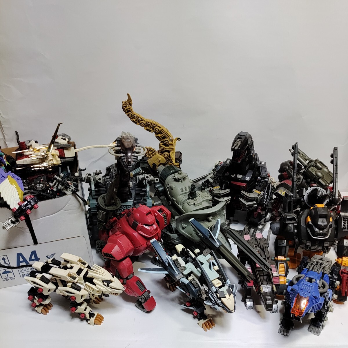 ZOIDS Zoids toy figure TOMY old Zoids Junk large amount set tes The ula- Ultra Zaurus mud Thunder iron kong 