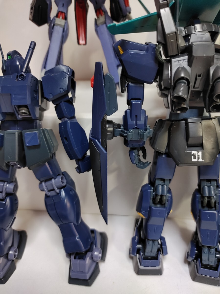 Zガンダム ガンダムMk-Ⅱ ティターンズ ガンプラ MG 1/100 ハイザック ガンダム プラモデル 元祖 美品 セット メッサーラ リックディアスの画像7