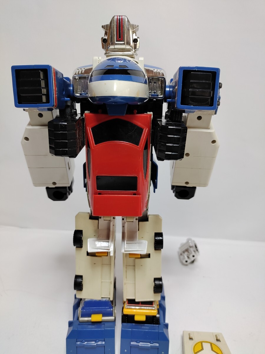 スーパーターボロボ ターボラガー あ1989年 スーパー戦隊 美品 DX 戦隊 ロボ シリーズ 当時物 おもちゃ セット 勇者 transformers 超合金の画像3
