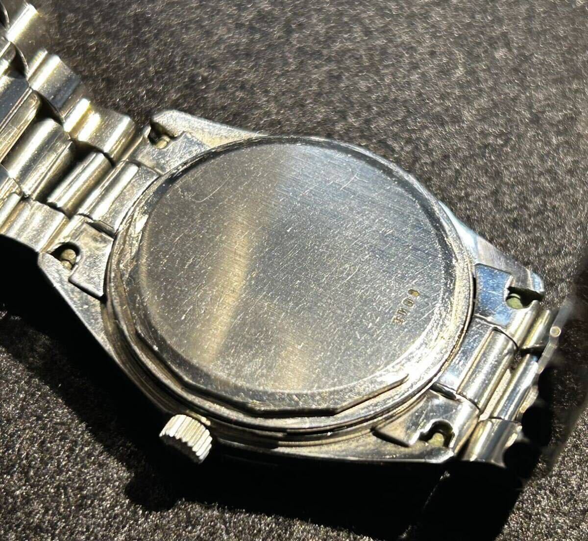 1円スタート！【希少】 BAUME & MERCIER ボーム&メルシエ トロノソニック音叉式 BM19164 シルバー文字盤 メンズ腕時計の画像9