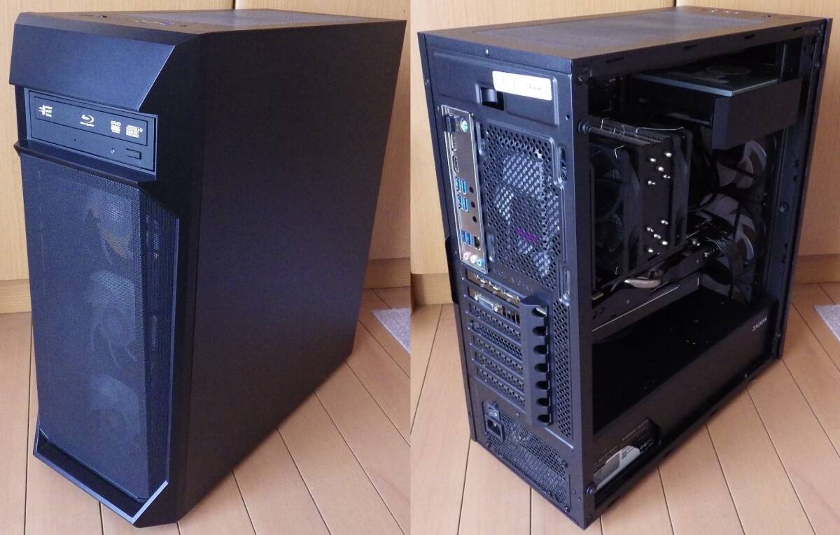 自作PC 中古・ジャンクパーツ使用 Ryzen7 2700/ GTX980/ ASRock X570/ DDR4 16GB/ ZALMAN Z1 PLUS/ NVMe 256GB/ HDD 2TB/ 750W電源の画像5