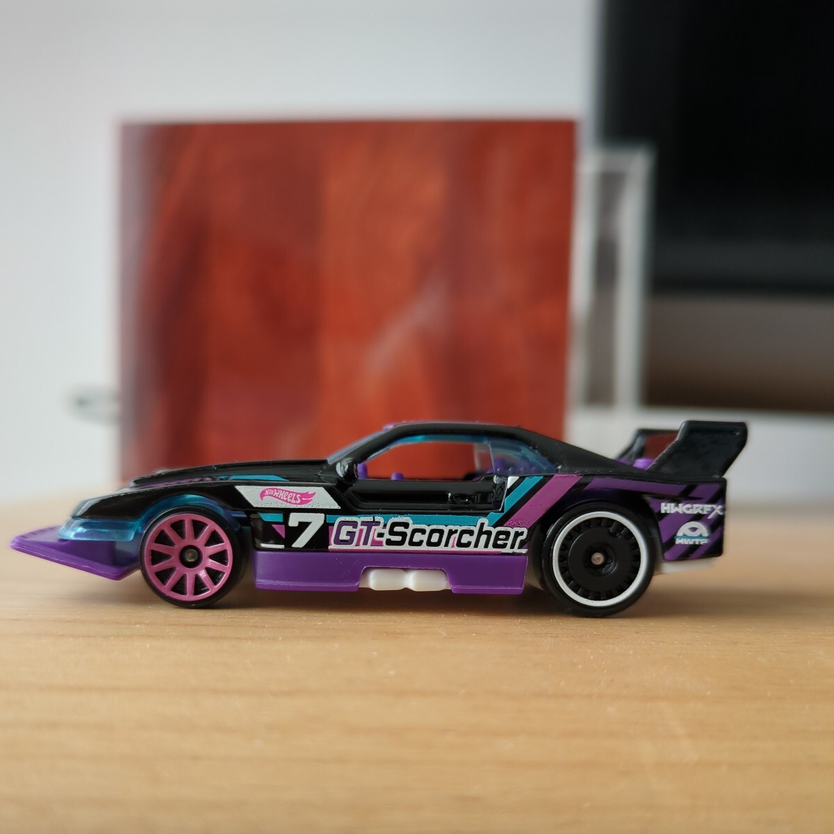 ホットウィール Hot Wheels GT スコーチャー GT-SCORCHER ルース品　ギミック有り_フロントスポイラー可動します