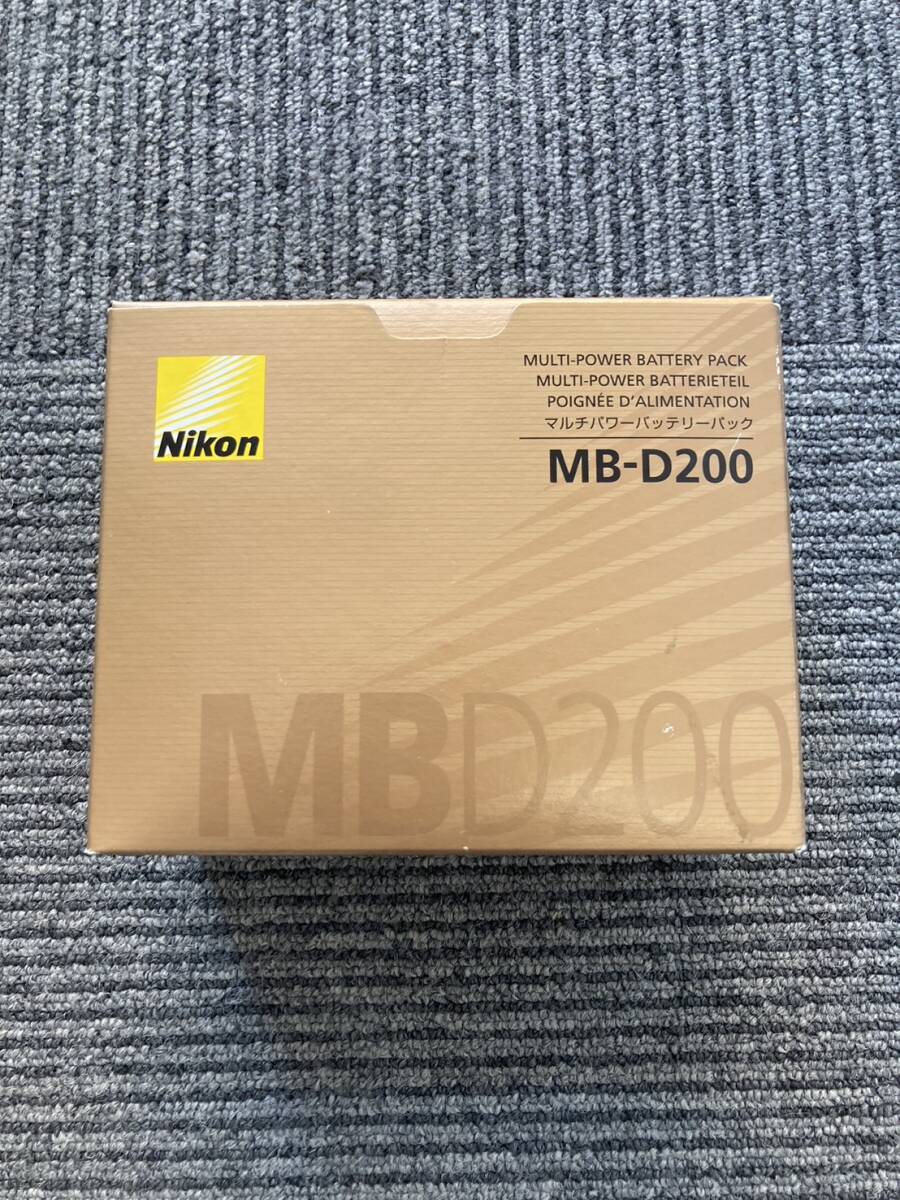 #347 Nikon ニコン MB-D200 マルチパワーバッテリーパックセット 箱付き 現状品 の画像1