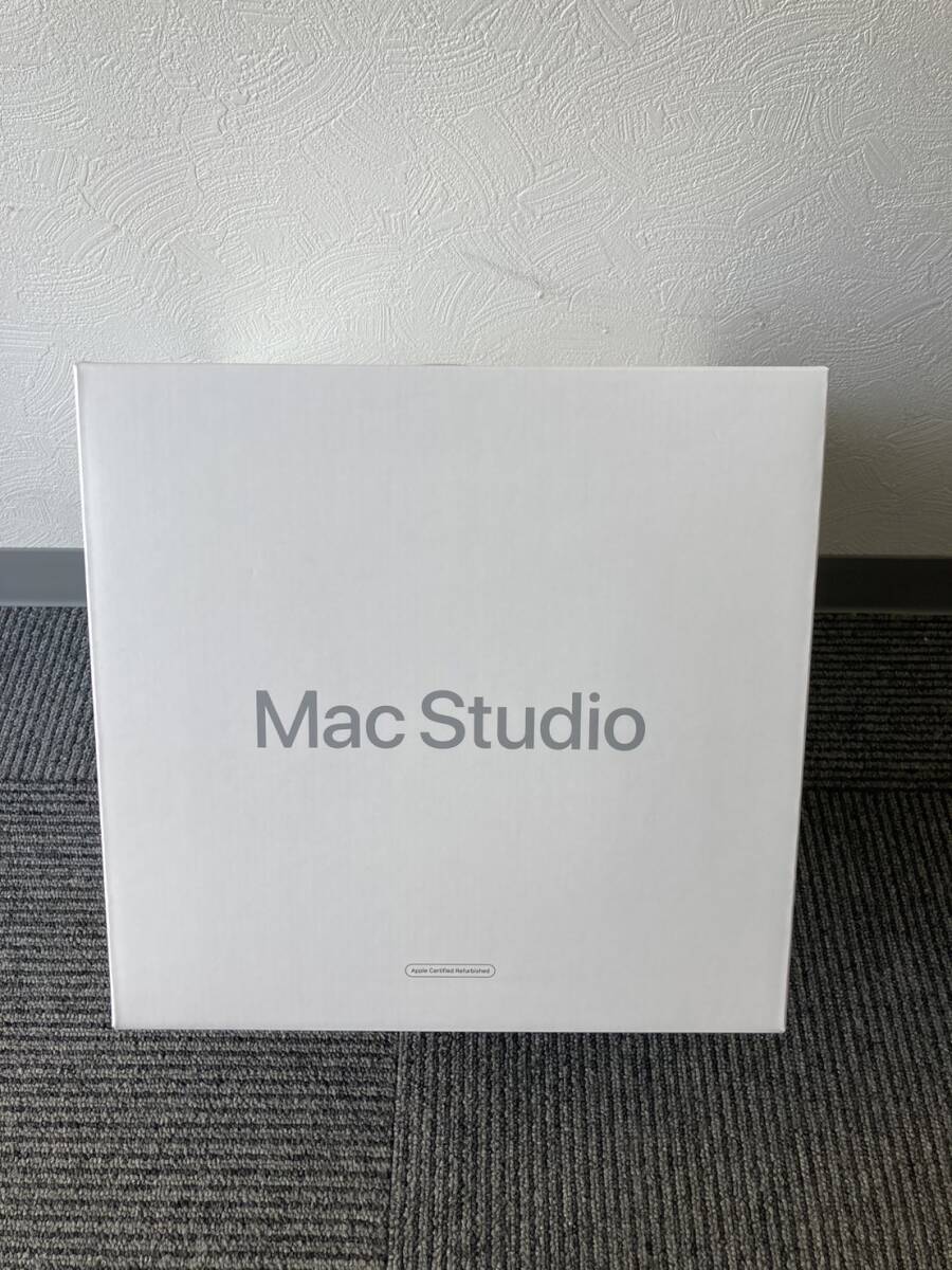 #362 beautiful goods Apple Mac Studio 2022 A2615 CPU Apple M1 Max memory 64GB SSD1TB NVMe graphics 32 core OS14 present condition goods 