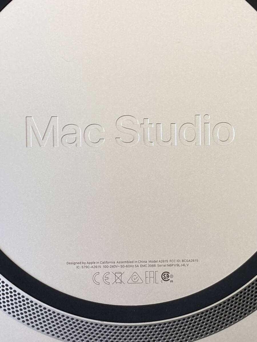 #362 beautiful goods Apple Mac Studio 2022 A2615 CPU Apple M1 Max memory 64GB SSD1TB NVMe graphics 32 core OS14 present condition goods 