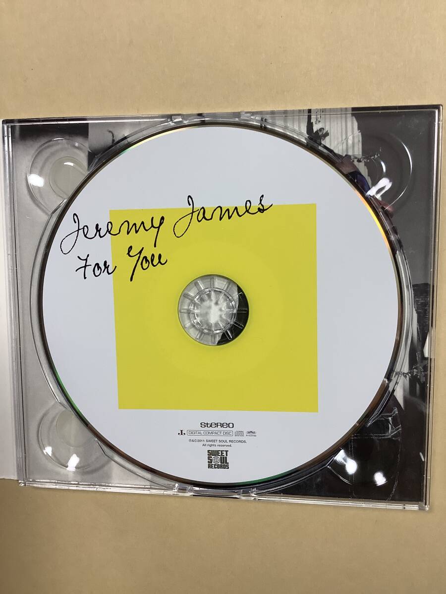 送料無料 ジェレミー ジェームス「FOR YOU」国内盤 デジパック仕様_画像5