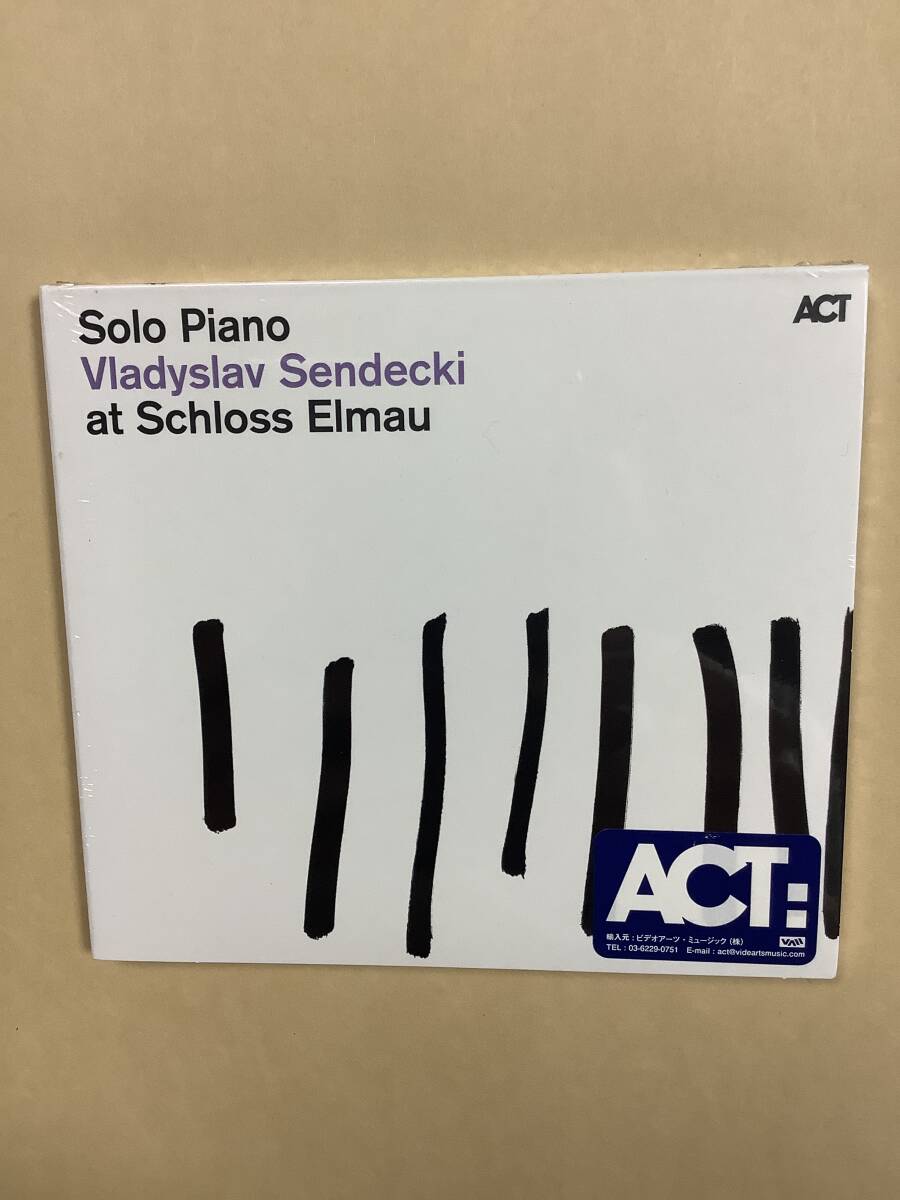 送料無料 VLADYSLAV SENDECKI「SO PIANO AT SCHLOSS ELMAU」輸入盤 デジパック仕様 新品未開封品_画像1