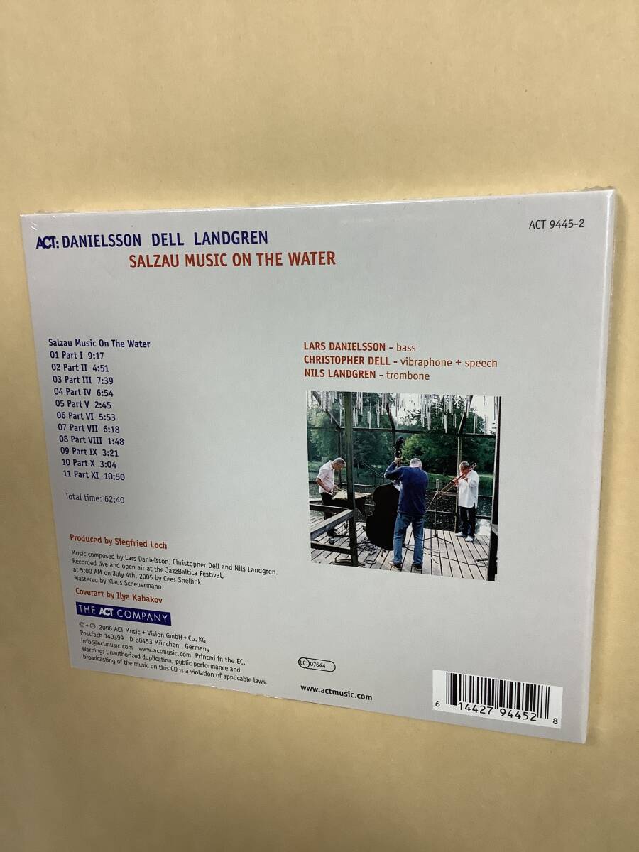 送料無料 DANIELSSON & DELL & LANDGREN「SALZAU MUSIC ON THE WATER」輸入盤 デジパック仕様 新品未開封品_画像2