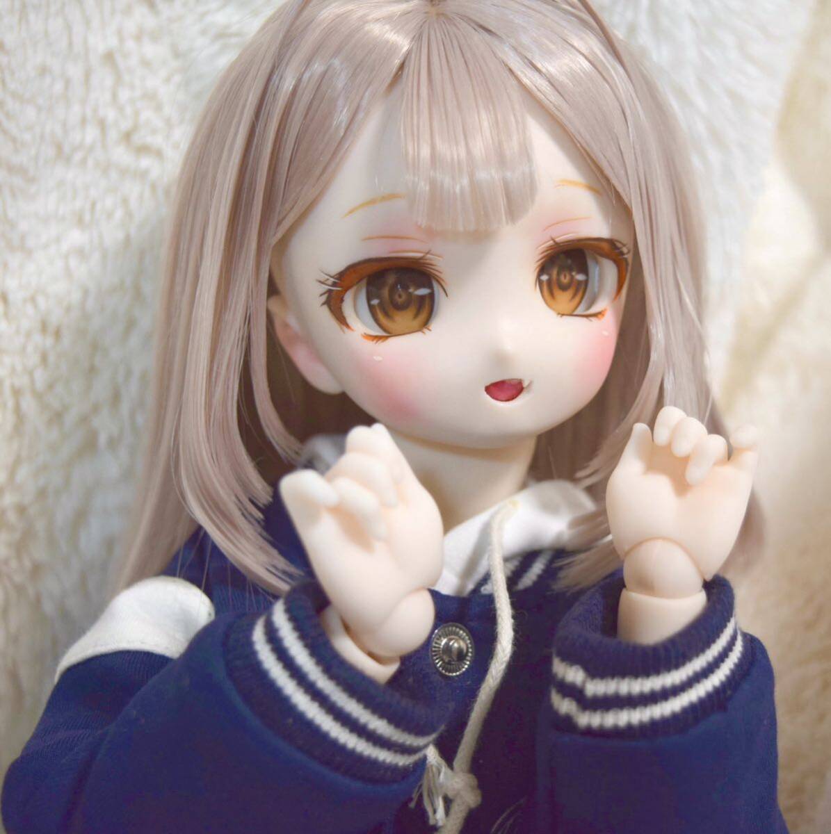 DDH-27カスタムヘッド ドルフィードリーム セミホワイト肌 の画像3